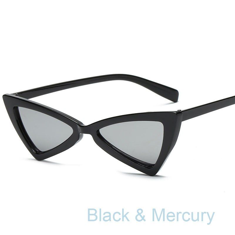 BLACK-MERCURYWOMEN Leopard WOMEN 's sunglasses cat's eye fashion 2018 best master design brand luxury color eye lenes