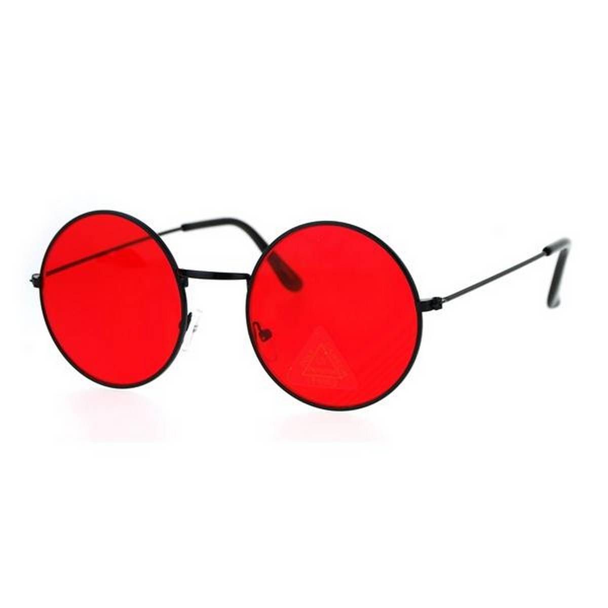 Red Round Sunglasses