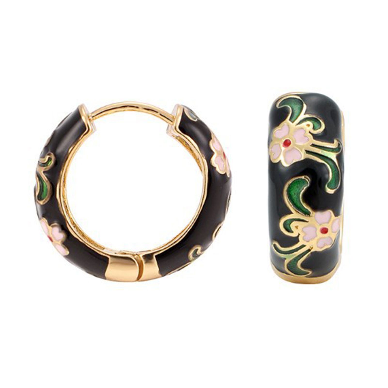 Circle Earring Ornamental Exquisite Classic Circle Hoop Earring