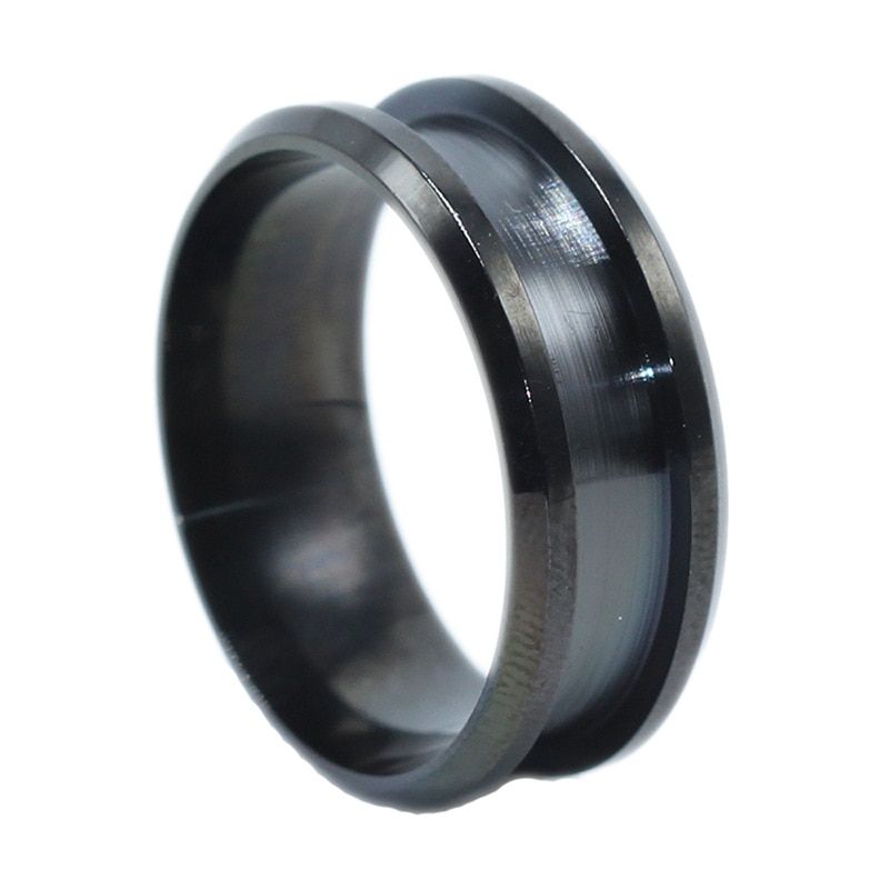 8mm Handmade Metal Blank Rings DIY Jewelry Making Supplies Craft