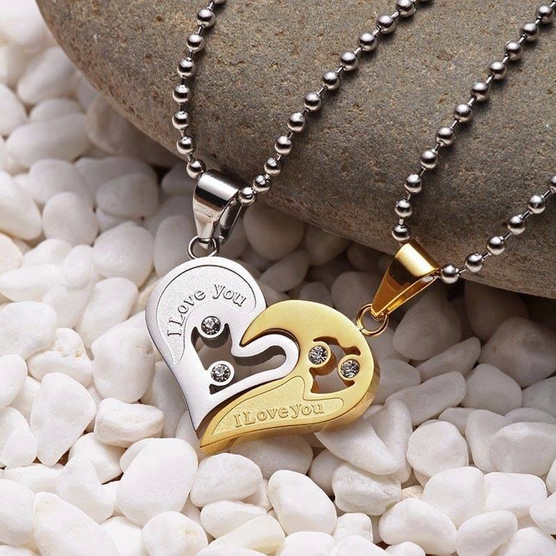 I Love You Couple Pendant
