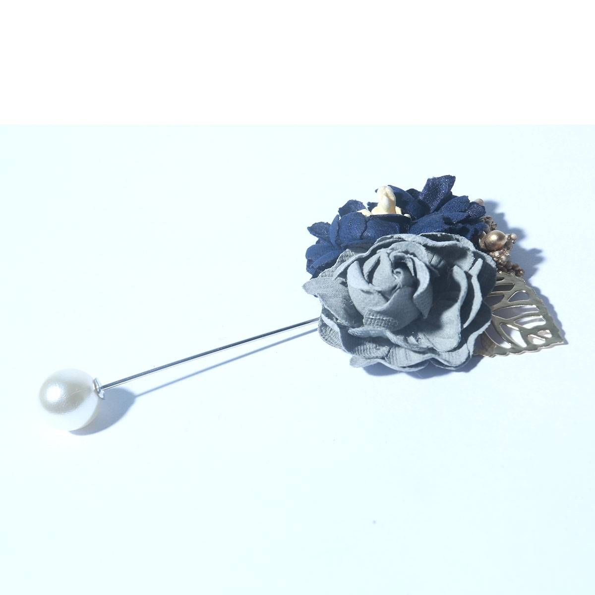 Beautiful Metal and Fabric Hijab Pin for Women
