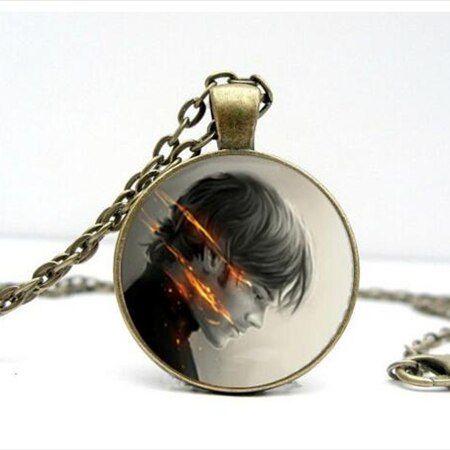 Supernatural Sam Necklace Supernatural Sam Jewelry Glass Dome Pendant Necklace art gift for women for men 2017 A-37-1 HZ1