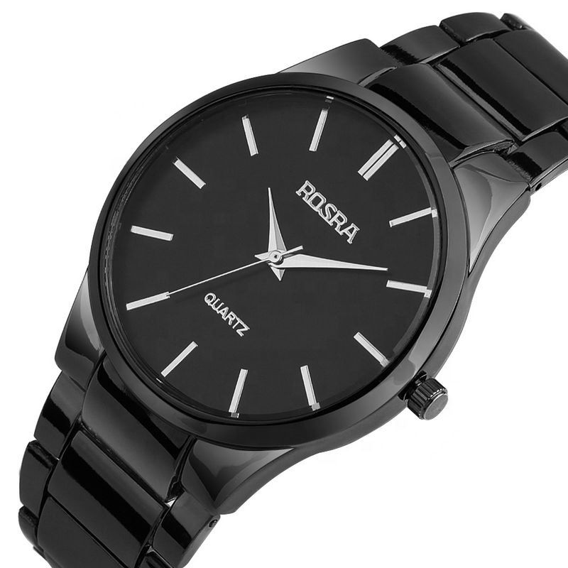 Rosra All Black Unique Design Analog Wrist Watch For Men(null)