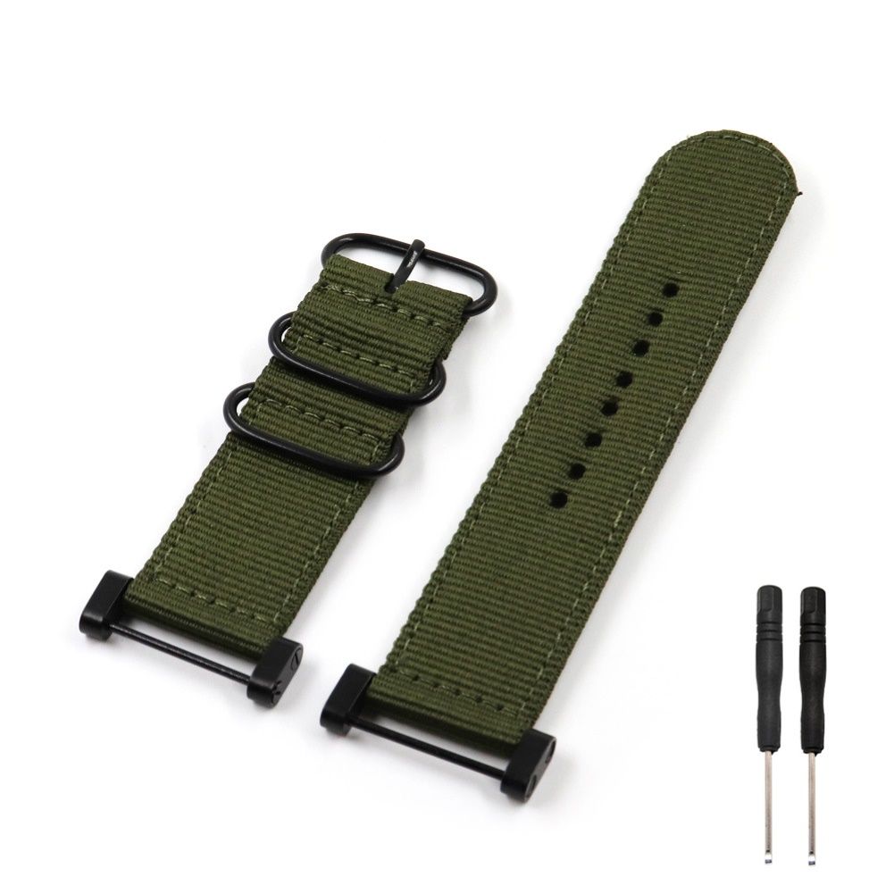 24mm Nylon Canvas Replacement Watchband Watch Strap Band for Sunnto Core Series