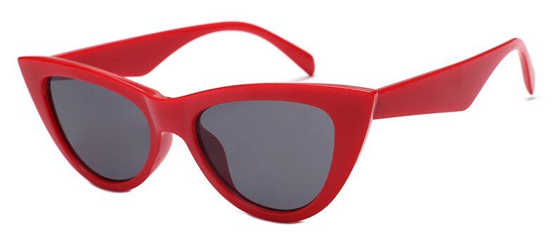 C7Samjune Triangle Cat Eye Sunglasses For Women 2018 Small Sun Glasses Female Retro Cateye Street Style Shades Sunglass Eyewear