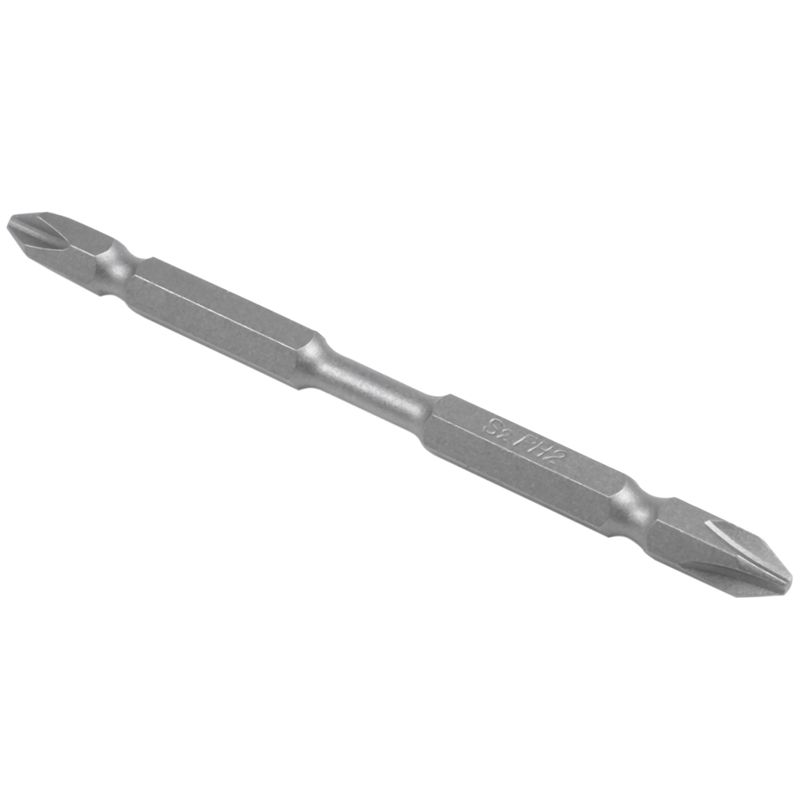 10Pcs S2 Screwdriver Bits Set 100Mm Phillips Double Head Hex Shank