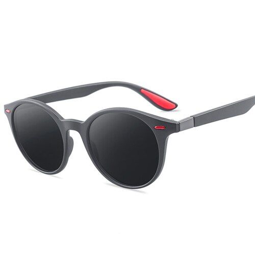 GrayWomen Sunglasses Driving Mirrors vintage For Men Women Sun Glasses Retro Outdoor Oculos De Sol Gafas Female Lady UV400 P26