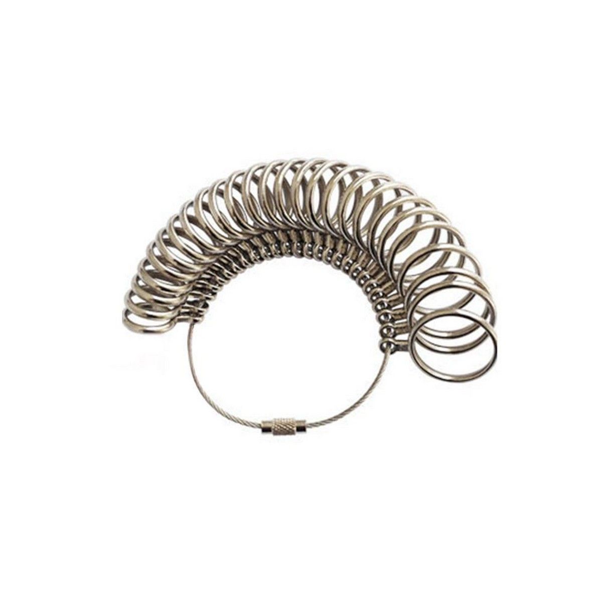 US UK EU Metal Finger Ring Gauge Sizer Jewelry Making Size Measuring