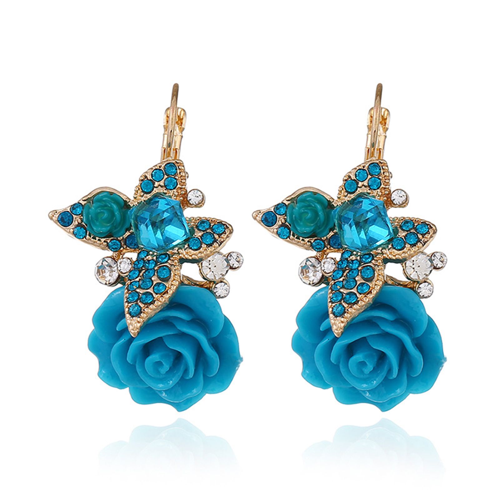 Women Earrings Plated Electroplating Bright Luster Earrings