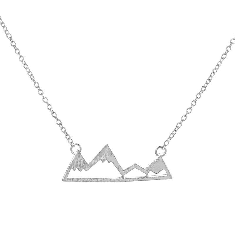 SMJEL Fashion Compass Round Pendant Long Chain Necklace Women Creative Clavicle Choker Statement Necklaces Wholesale 2019