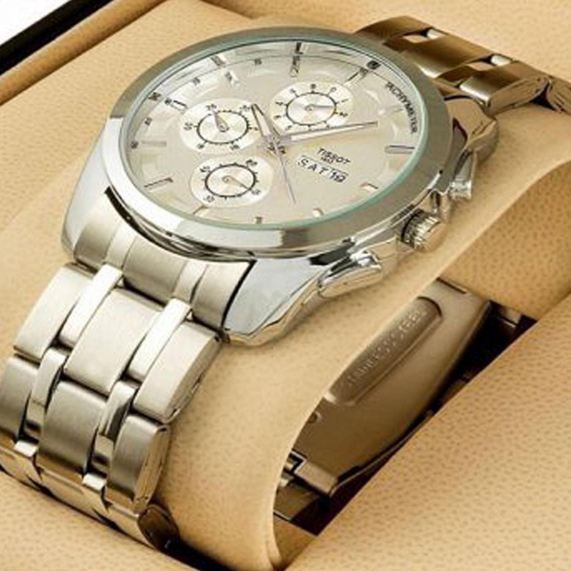 Stainless Steel Wrist Watch for Men
