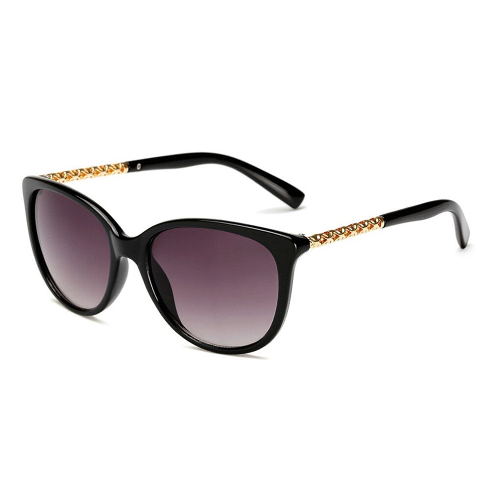 Black as pictureOulylan 2020 Oversized Sunglasses Women Vintage Brand Design Shades Sun Glasses Ladies Retro Big Frames Outdoor Eyewear Female