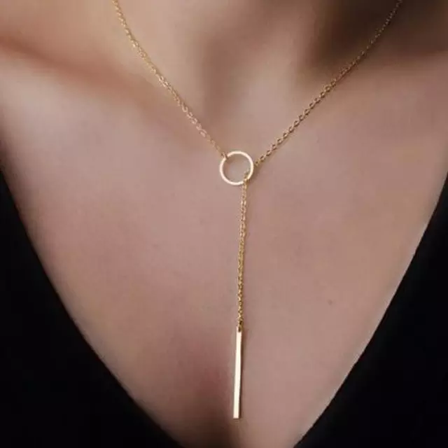 Common Metal Ring Short Stick Chain for Women and Girls
