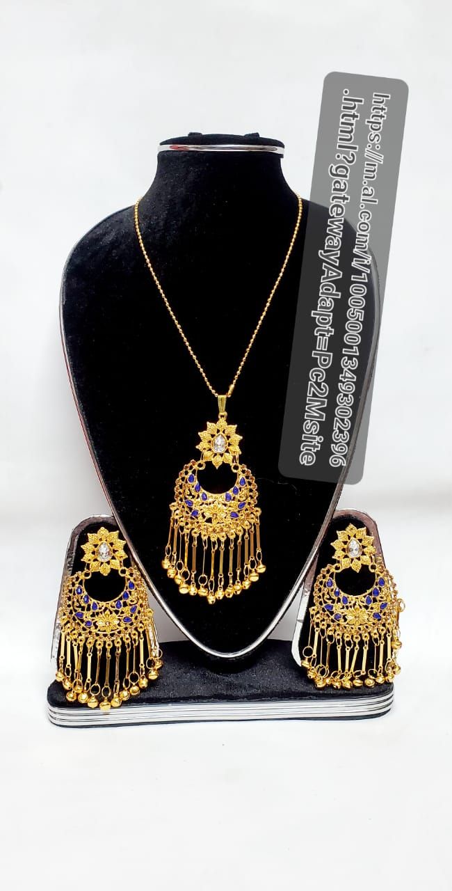 Stone Choker Necklace Set for Women