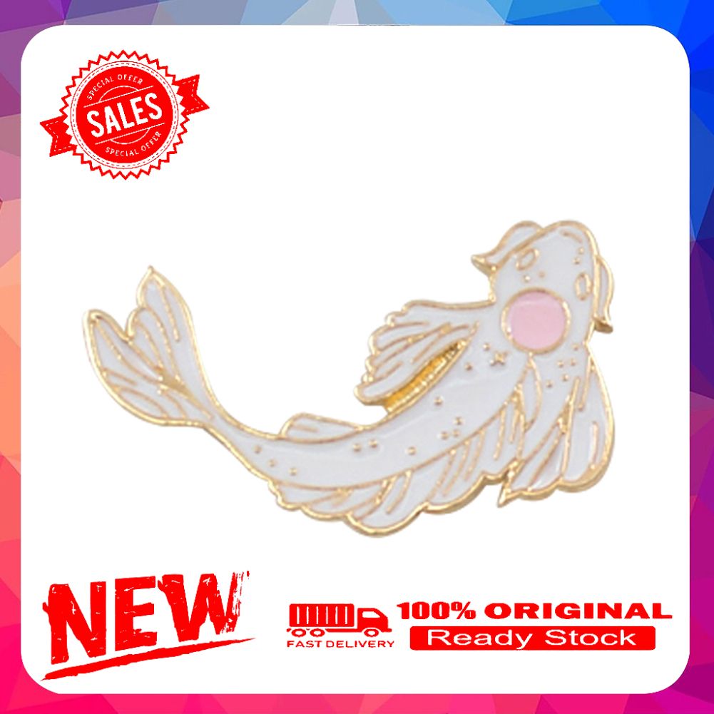 Lovely Cartoon Fish Badge Cod Diving Cloth Jeans Denim Brooch Pin Party Jewelry