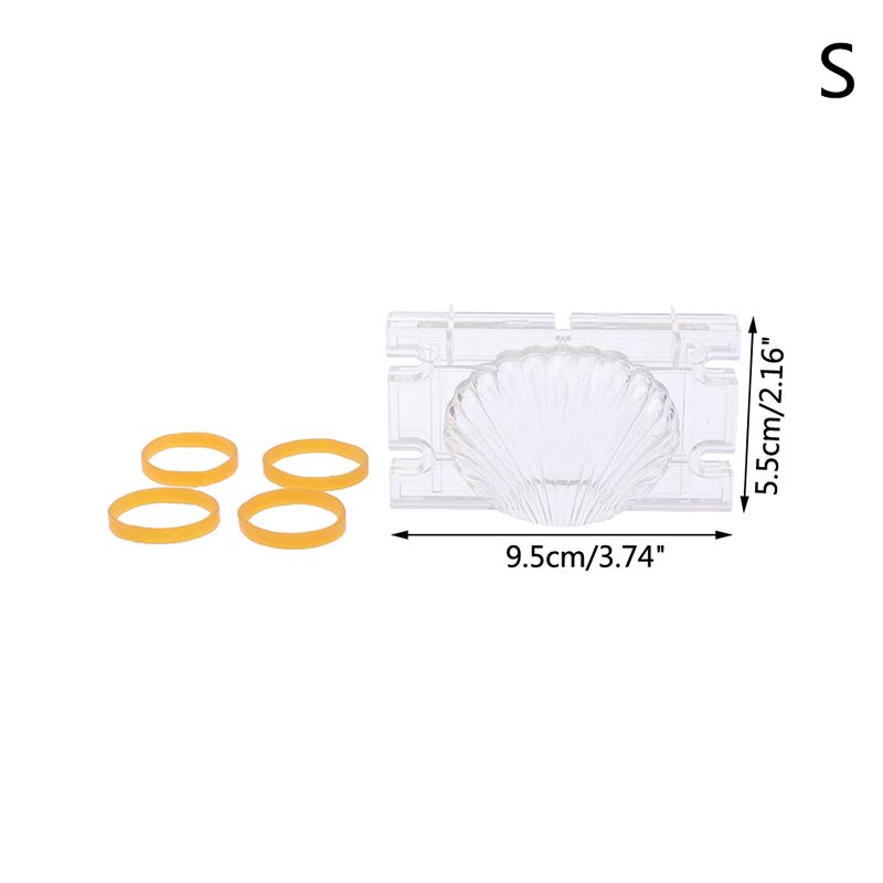 Three-Dimensional Handmade Scallop Aroma Plastic Shell Candle Making Soap Mold