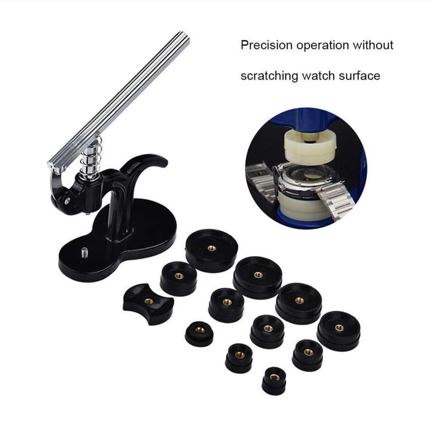 Watch Repairing Tool for Back Case Press Changing with 12 Dies