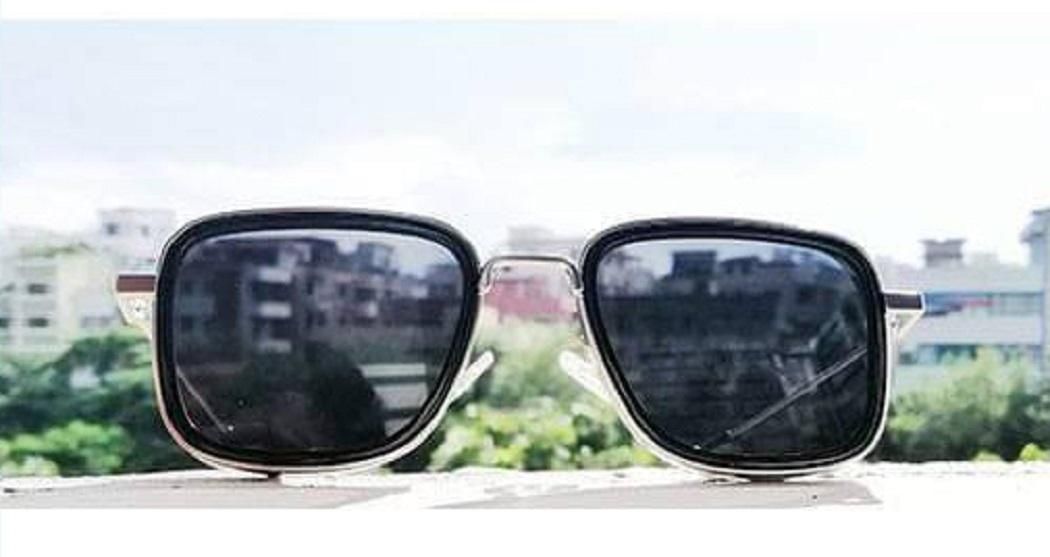 Dervin Black Square Metal Body Kabir Singh Sunglass for Men&Women
