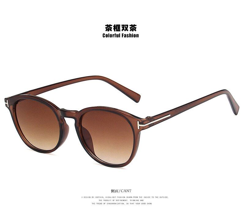 tea-teatom ford TF sunglasses women men 2021 futuristic oval sun glasses women vintage oculos de sol masculino