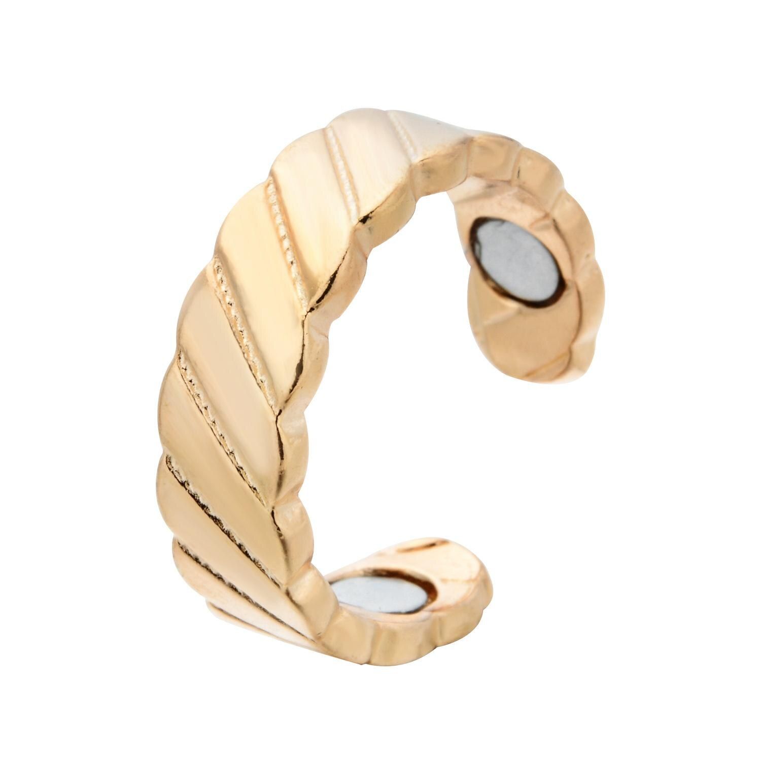 Fashion Creative Magnet Healthcare Rings For Women Adjustable Black Stainless Steel Ring Luxury Jewelry Dropshipping Wholesale