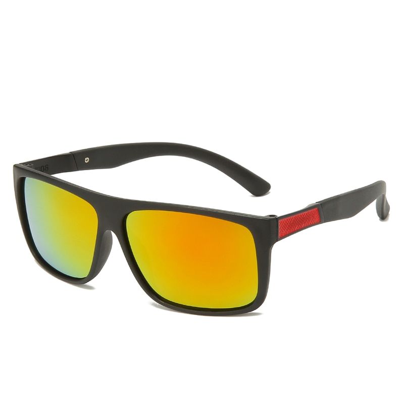 KMJ806-C6Tr90 Polaroid Sunglasses Square Flexible Driving Rubber Square Sun Glasses Famous Brand Men Polarized Sunglases for Women Men