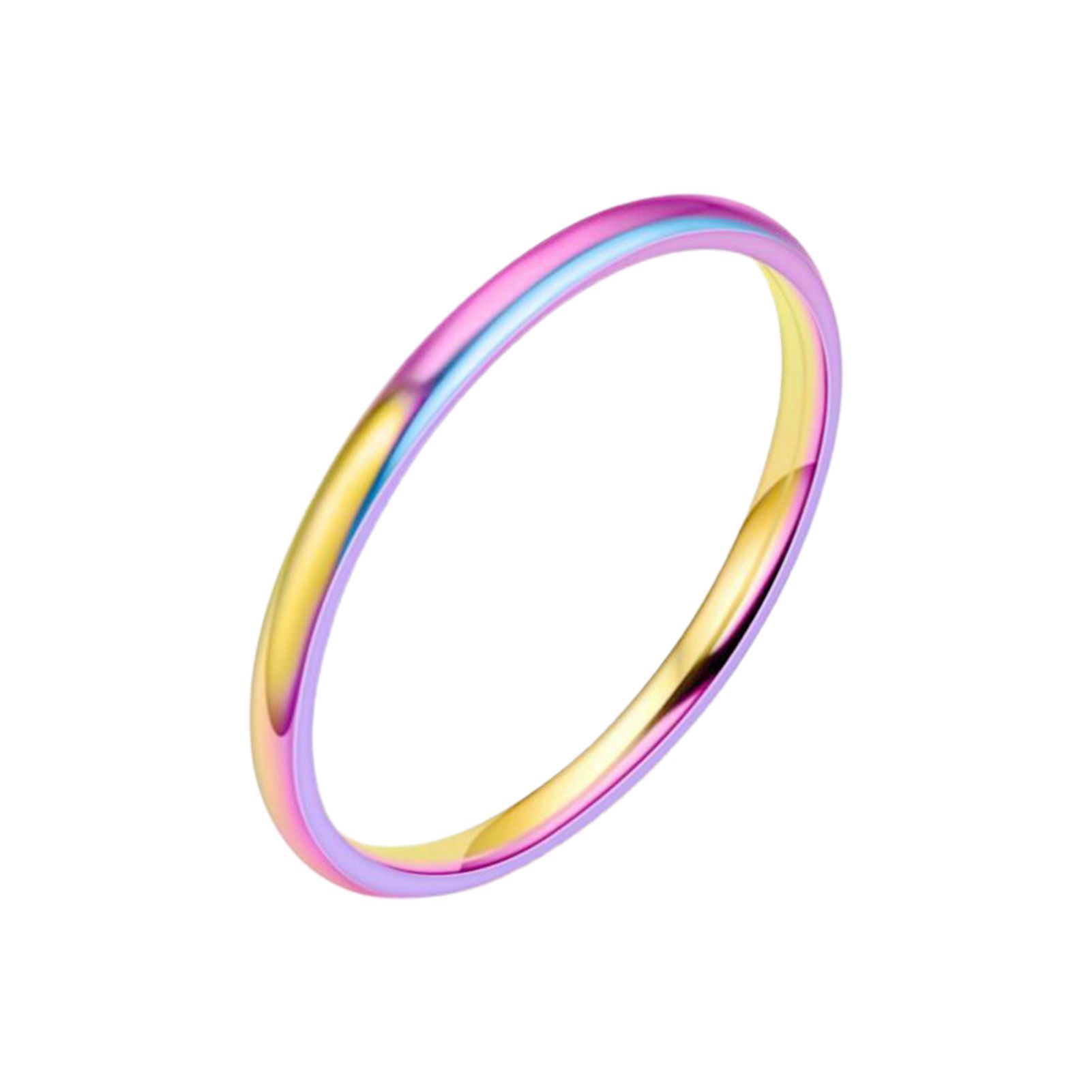 Couple Ring Decorative Electroplated Exquisite Finger Ring