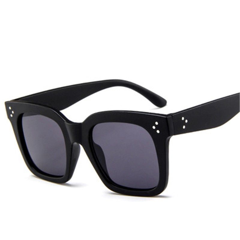 black grayLeonLion 2019 Fashion Square Sunglasses Women Designer Luxury Man/Women Sun Glasses Classic Vintage UV400 Outdoor Oculos De Sol