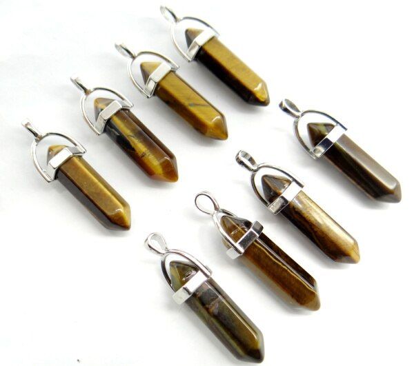 natural stone lapis Turquoises Quartz Crystal aventurine Opal Hexagonal charm Pendants for diy Jewelry Necklaces Accessories10PC(null)