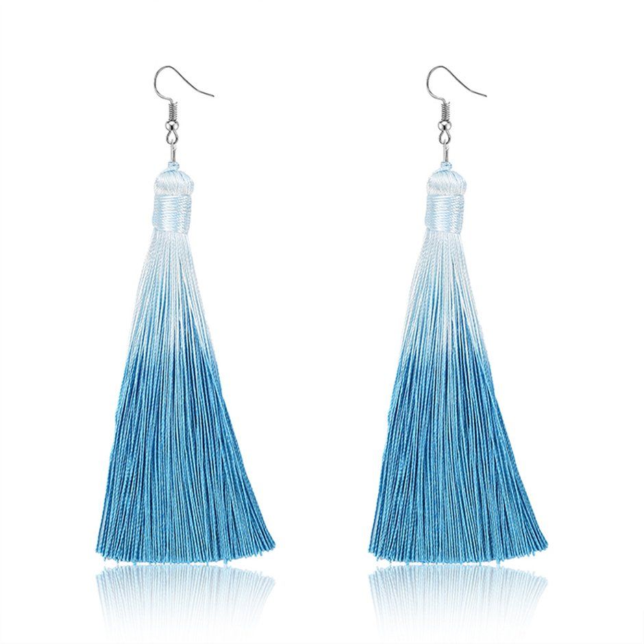 Women Ear Ring Decor Exquisite Fashionable Earring Tassels Earring 61189551
