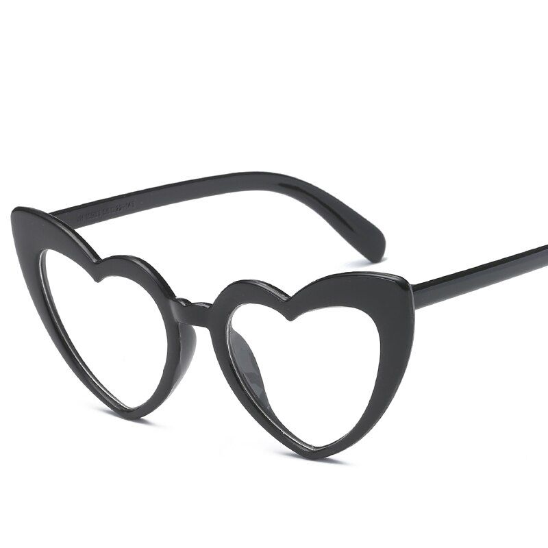 5Heart Sunglasses Women brand designer Cat's Eye Sun Glasses Retro Love Heart Shaped Glasses Ladies Shopping Sunglass UV400