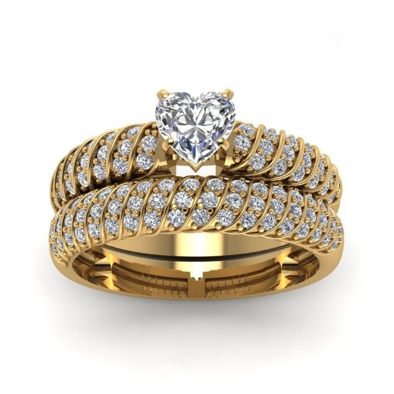2021 Trendy Crystal Zircon Engagement Claws Design Rings For Women Female Wedding Jewelry Accessories Gift Fashion Women Rings