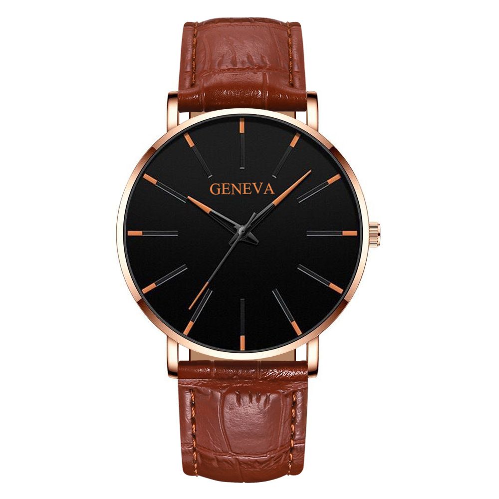 Fashion Watch Color Pointer Colorful Scale Men's Watch Business Quartz Watch