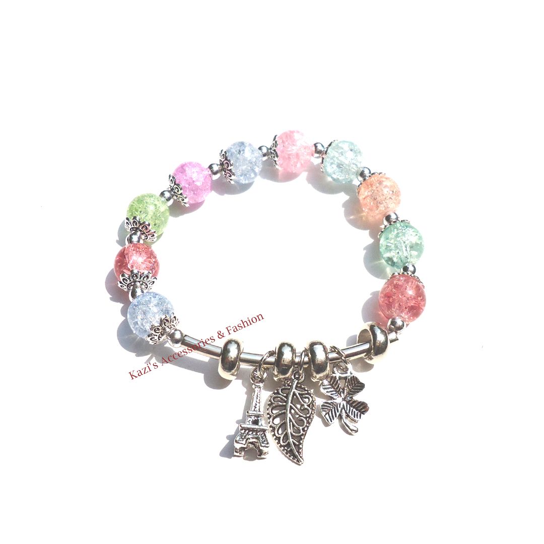 New Exclusive Crystal Stone Bracelet (Bangles) with Adjustable for Women and Girl.