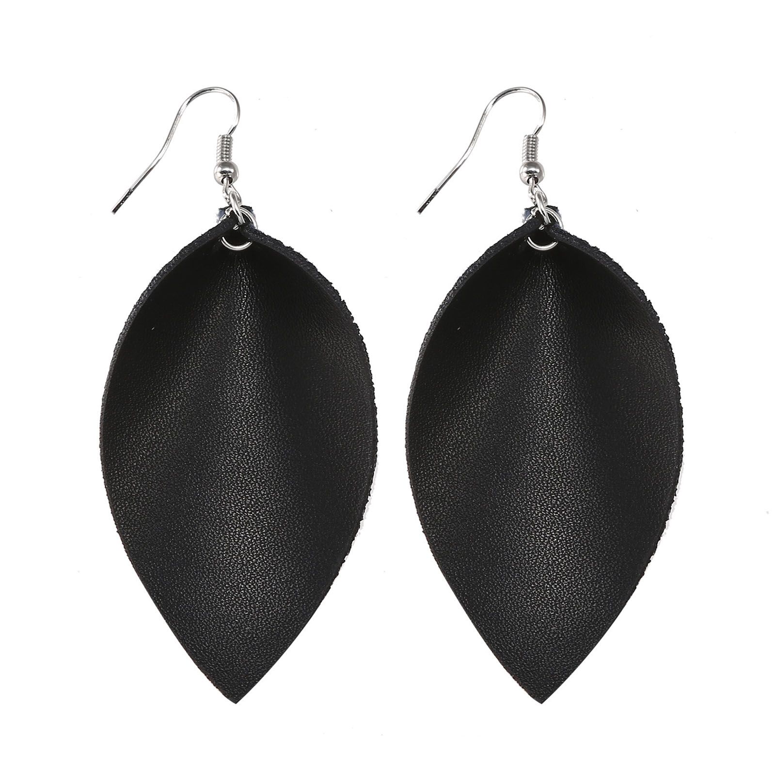 Hook Earrings Leaf Shape Tament Long Lasting Hook Earrings
