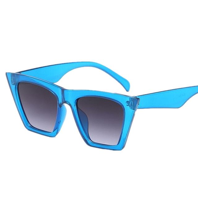 ZXWLYXGX 2021 Classic Luxury Sunglasses Women Plastic Vintage Candy Color Lens Glasses Retro Outdoor Travel Lentes De Sol Mujer