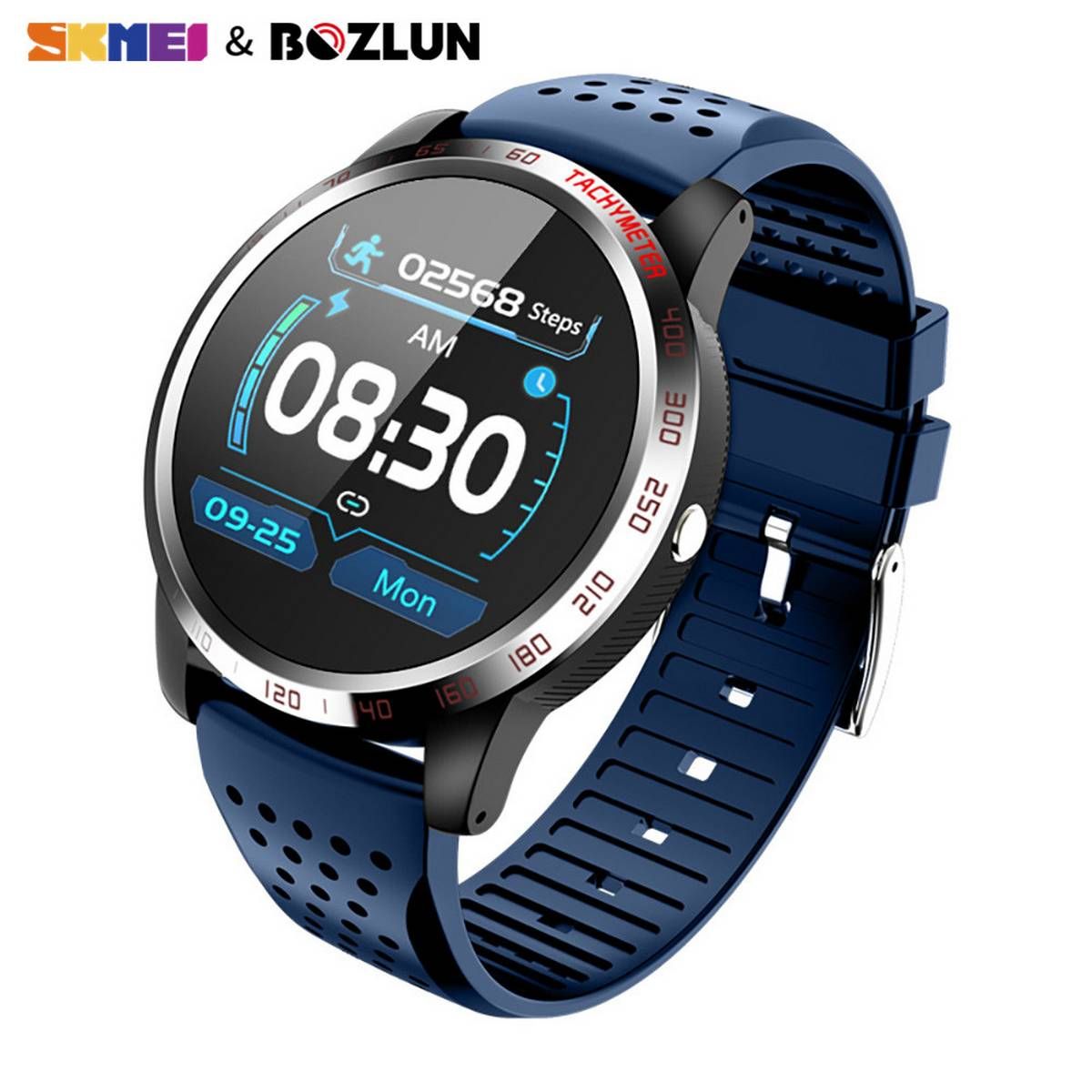New SKMEI BOZLUN Men Smart Watches Outdoor SportsSleep monitoring Heart Rate Waterproof Casual Digital Watch For Man W3