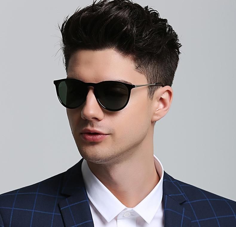 Erika New Stylish men Sunglasses-Black