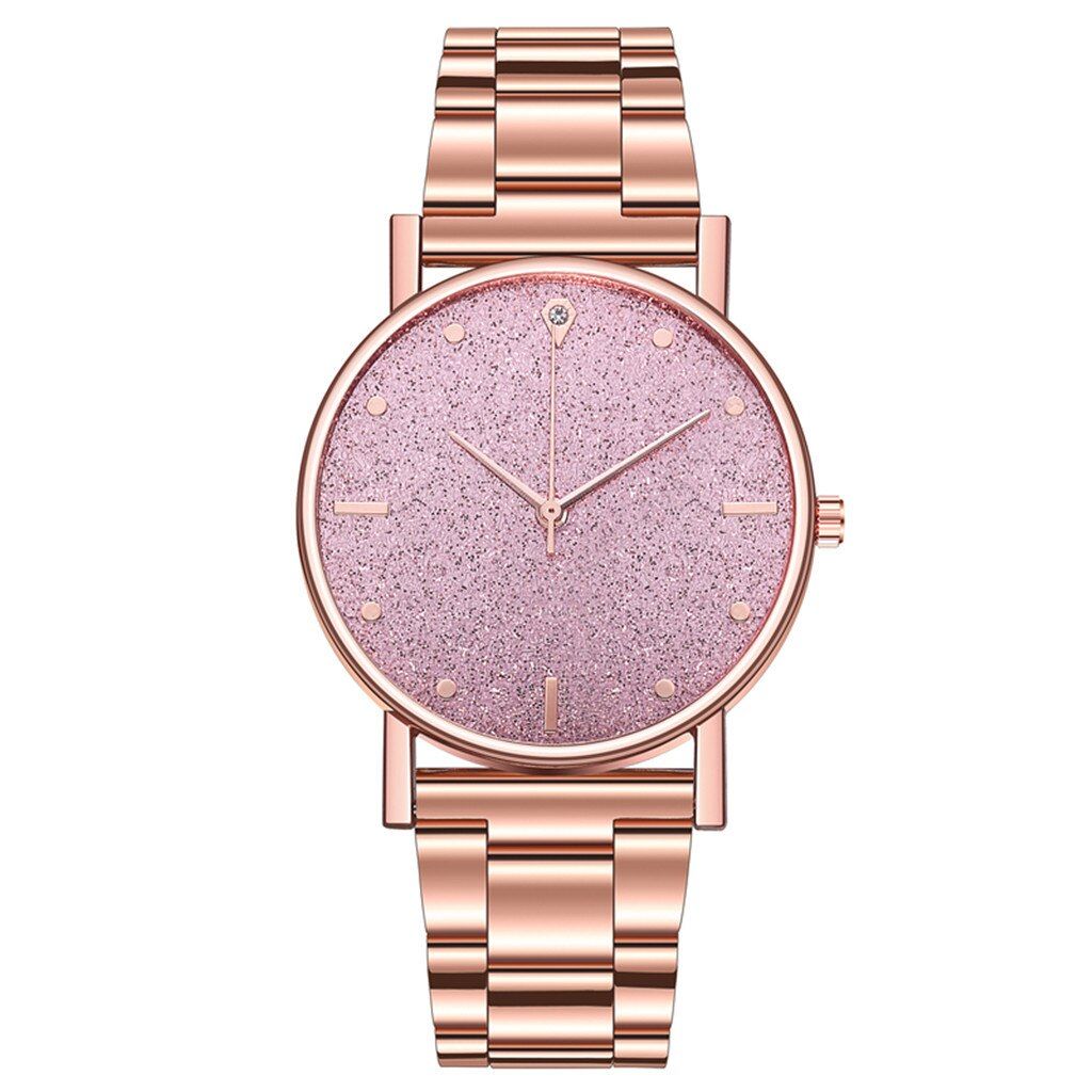 Minimalist Style Women Watches Starry Sky Diamond Fashion Ladies Watch Elegant Female Stainless Steel Quartz Wrist Watch Montre