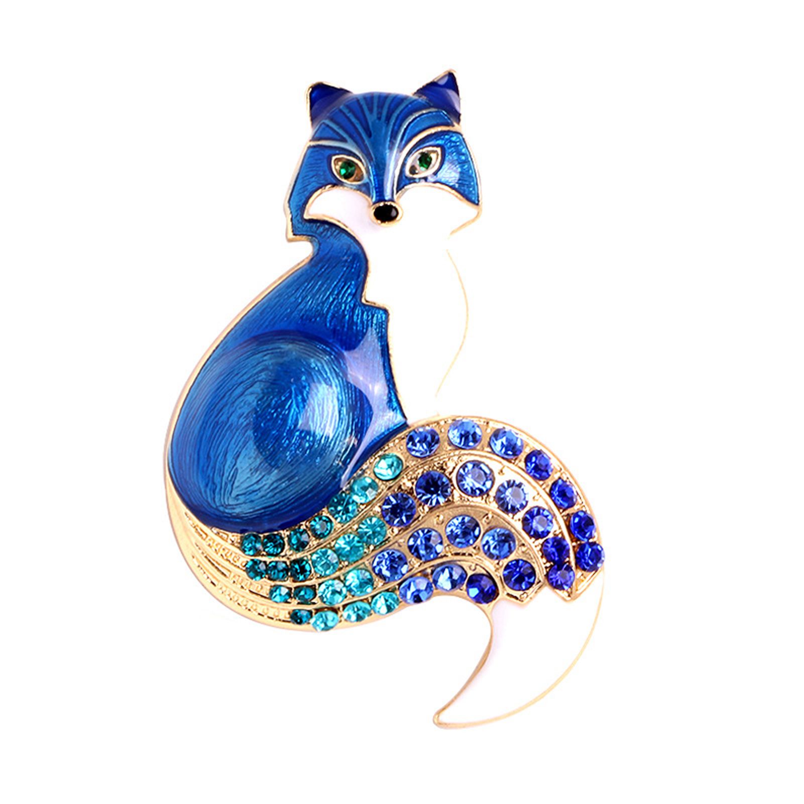 Brooch Pin Colored Rhinestone Delicate Cartoon Brooch