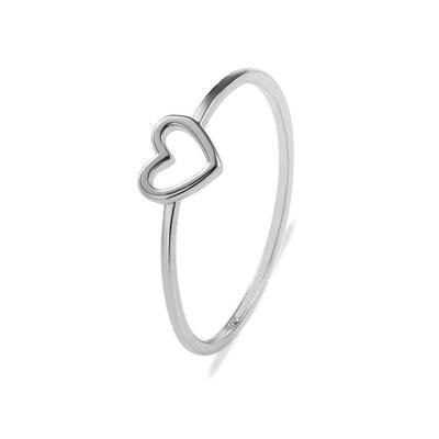 Cute Women Ring Fashion Hollow Heart Ring For Women Accessories Jewelry Gift