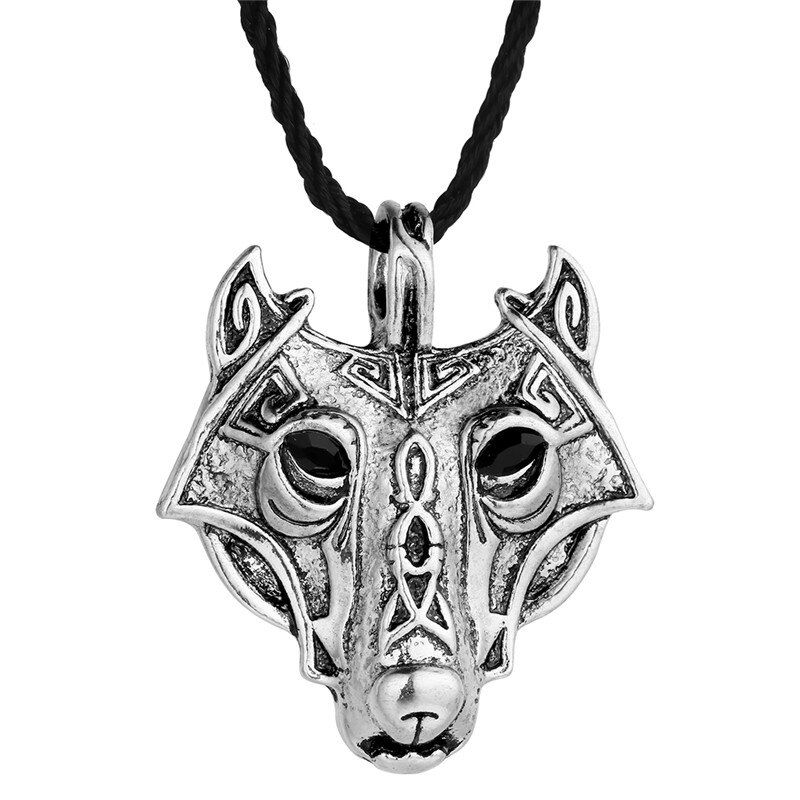 QIAMNI Russian Slavic Viking Talisman Pendant Necklace Gromovik Orthodox Eastern Church Necklace Men Religious Jewelry Charm