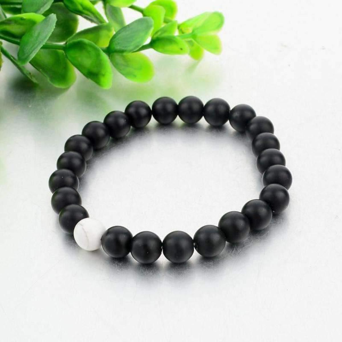 Lava Stone Aromatherapy Beaded Bracelet