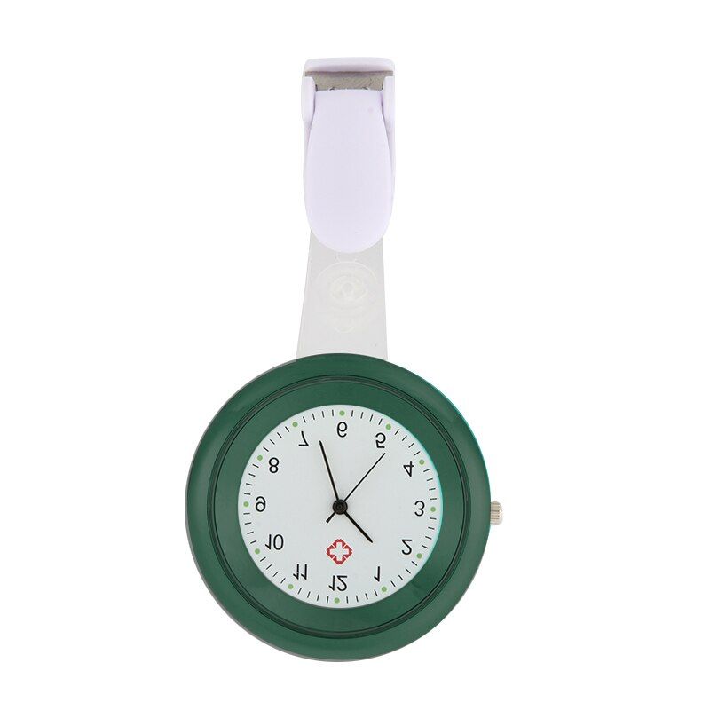 Nurse Watch Brooch Silicone Clip Infection Control Design NurseParamedic Brooch Fob Watch UND Sale