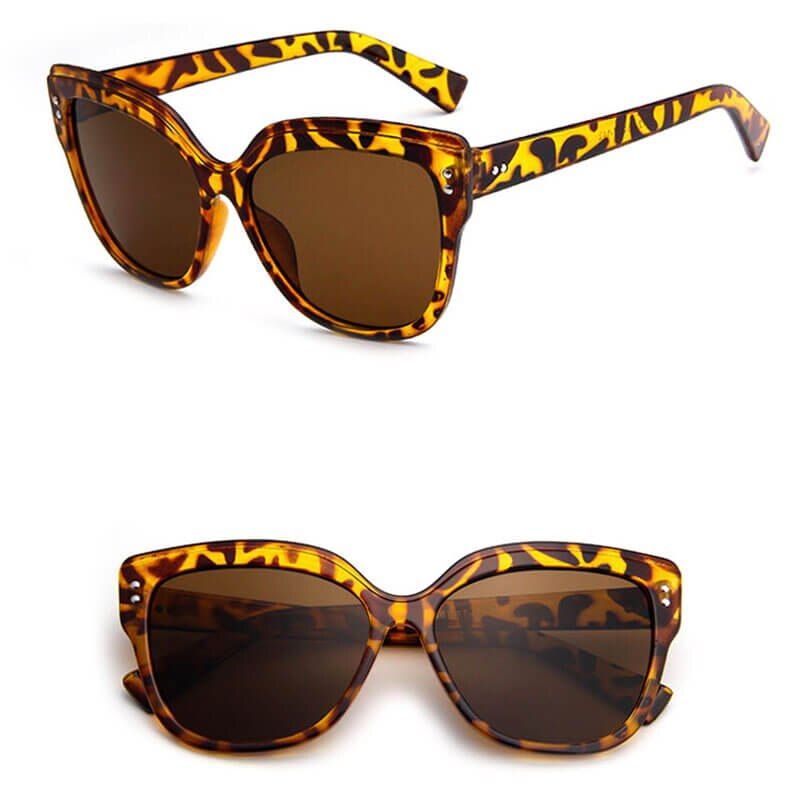 NO.03-TortoiseNerZhul Vintage Black Cat Eye Sunglasses Women Shades Uv400 Green Silver Mirror Ladies Sunglasses Cute Festival De Soleil Femme