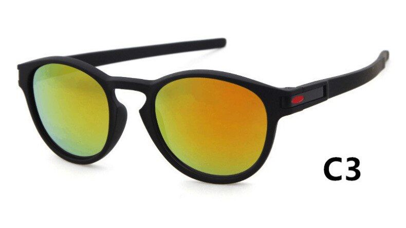 Luxury Brand Classic  Round Sunglasses Men Women Sport Outdoor Travel Oval Sun Glasses Anti-Reflective UV400