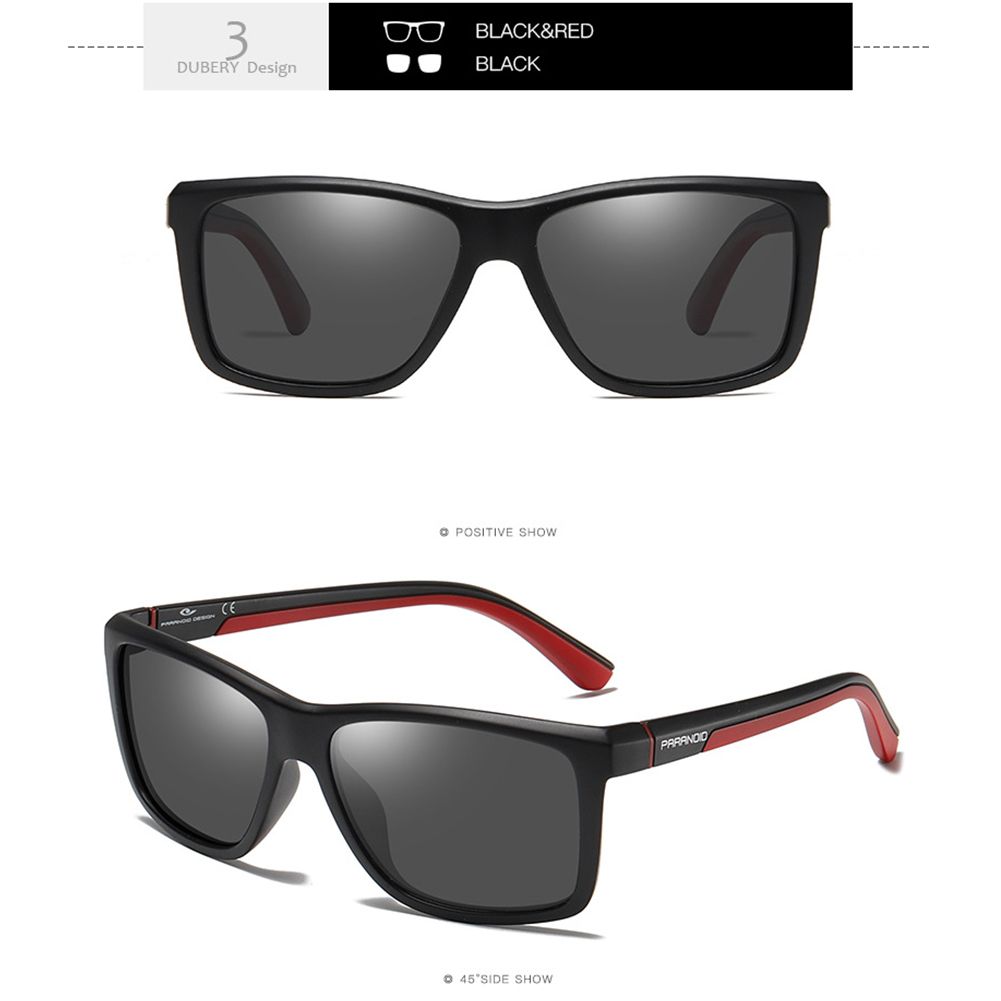 Yfashion Men HD rror UV400 Polaroized Sunglasses for Sport Driving Lenses Color