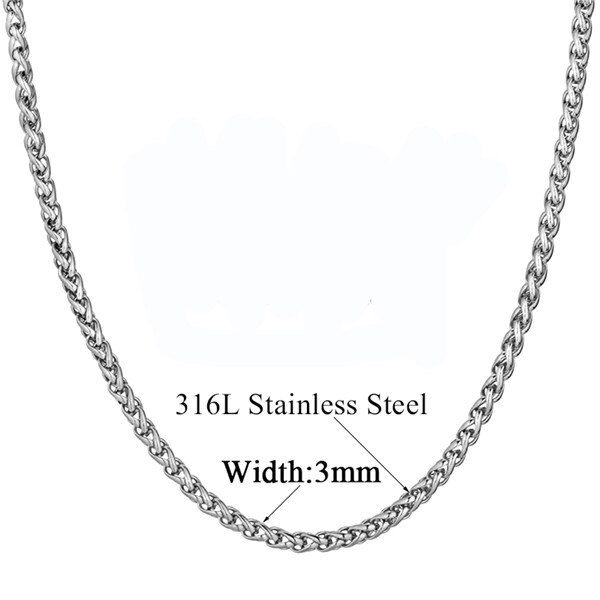 Stainless Steel Gold Chain For Men Women, Golden Stainless Steel Chain Necklace, Gold Color Vintage Collar Necklace Chokers