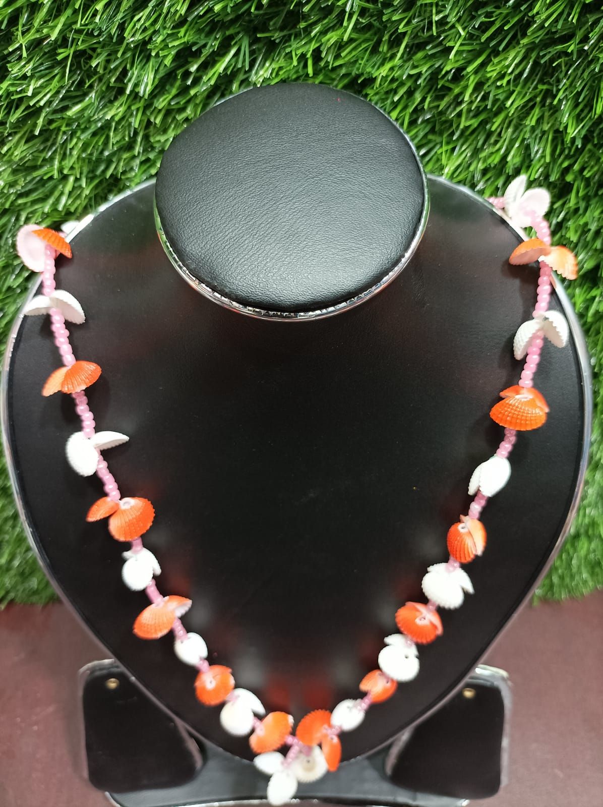 Gorgeous Looking Necklace with Chain ginuk Mala for Women Girl & Ladies