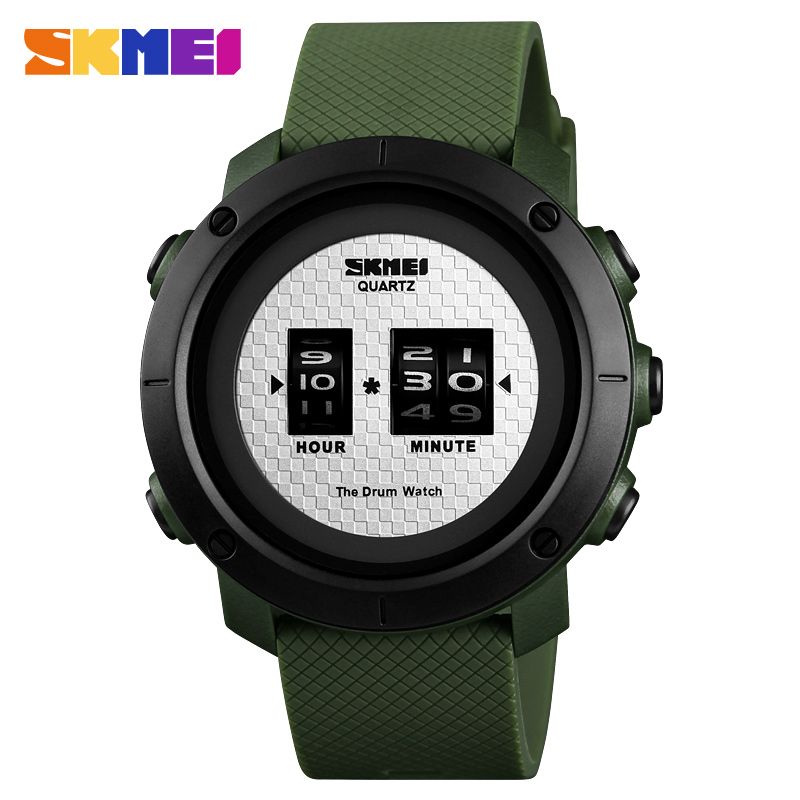 【BestGO】SKMEI Outdoor Sport Simple Men Watch Digital Watches 50M Waterproof Digital Display Wristwatch relogio masculino 1486